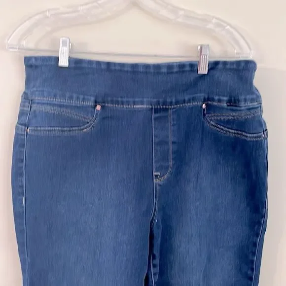 Seven7 Tummy Toner Capri Jeans Size 16 NWOT - Picture 5 of 12